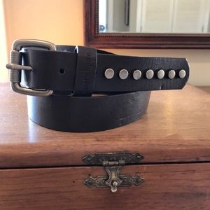 Nanette Lepore brown belt VEGAN